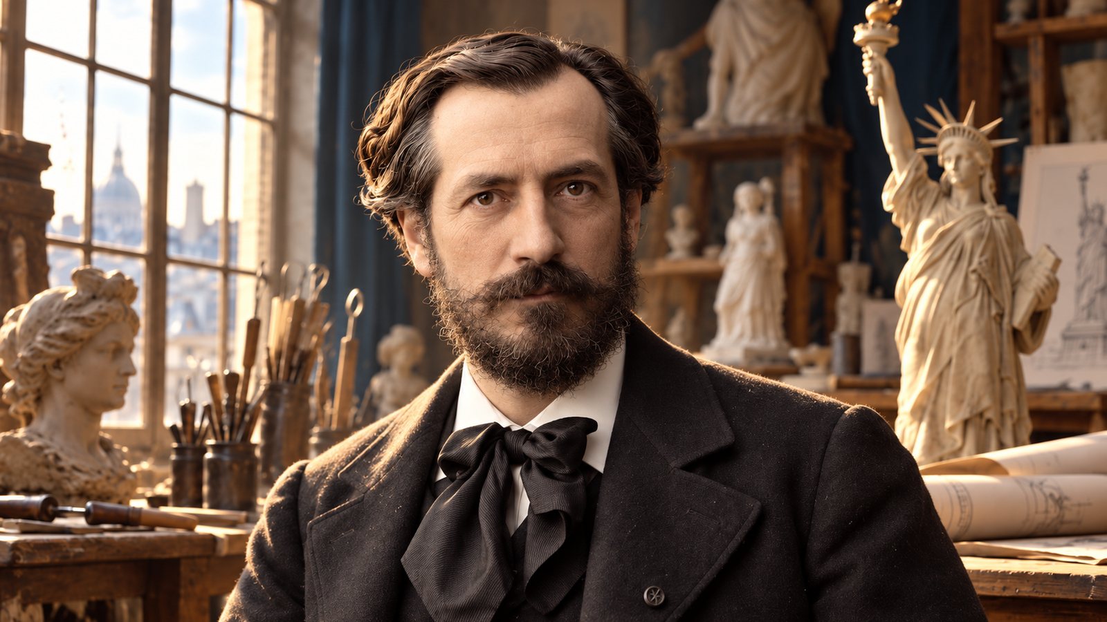 Frédéric Auguste Bartholdi, a Liberty140 Synth Human