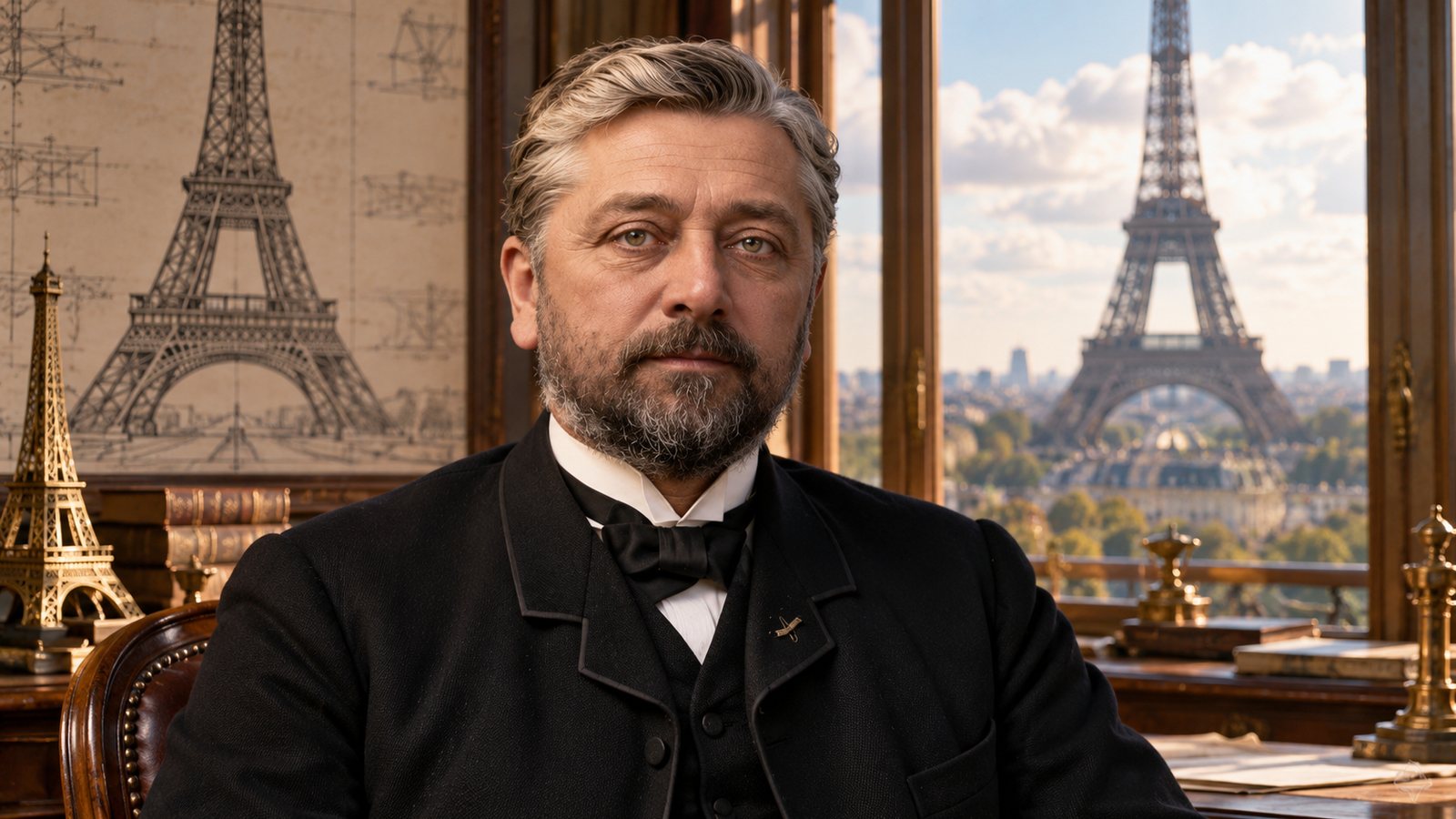 Gustave Eiffel, a Liberty140 Synth Human