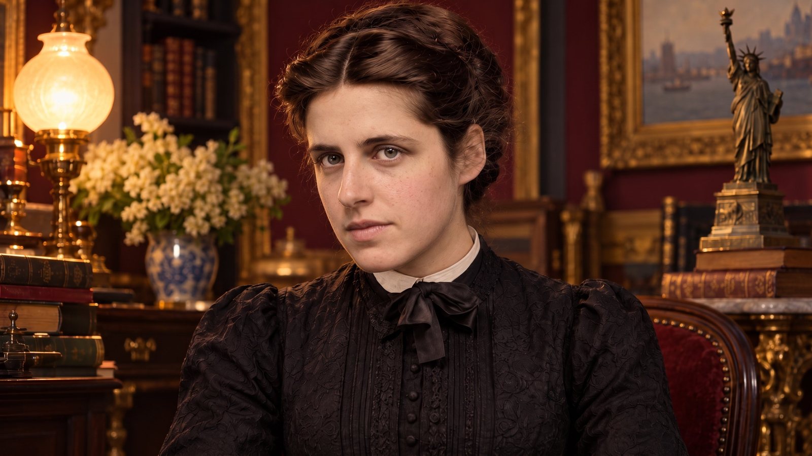 Emma Lazarus, a Liberty140 Synth Human